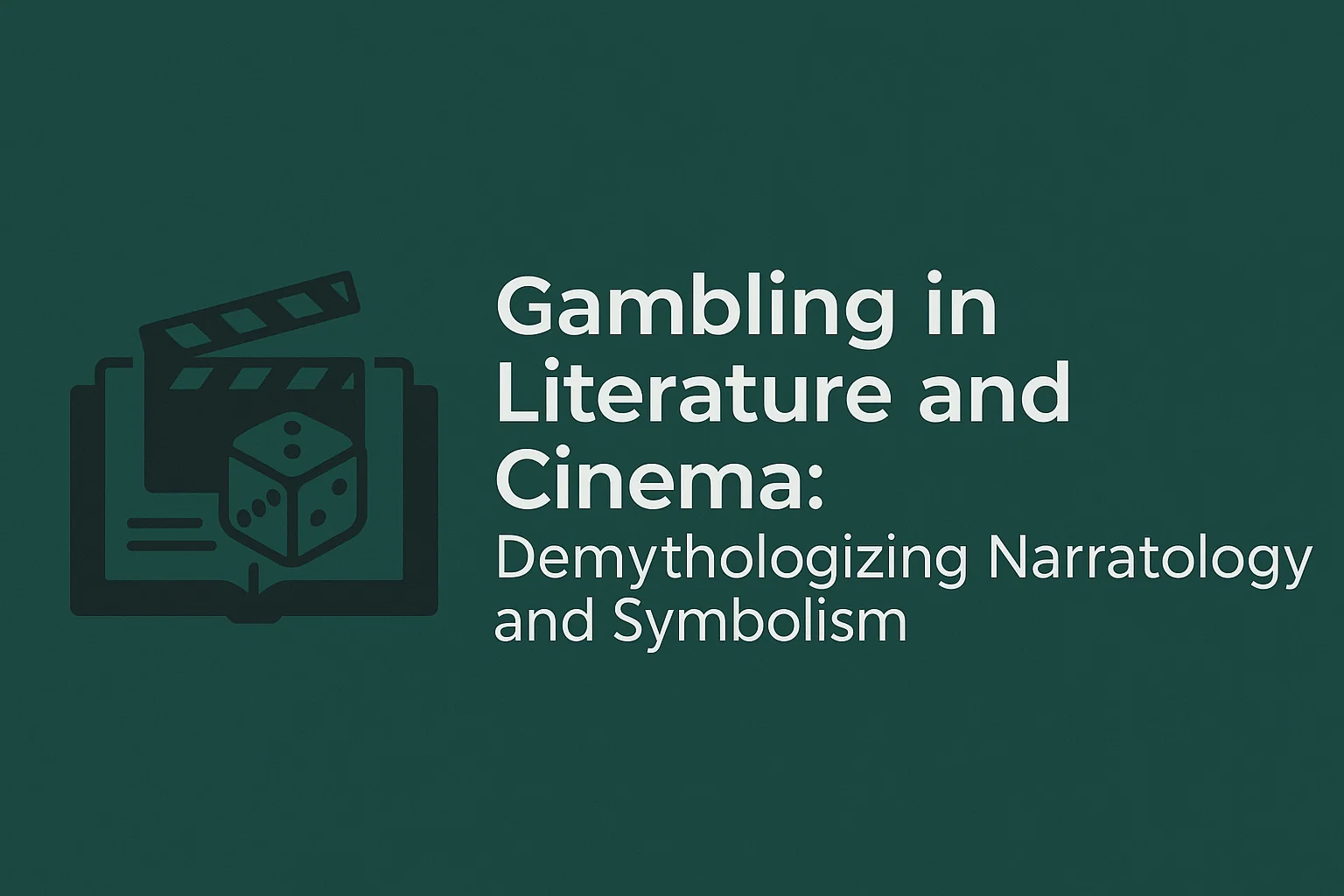 Gambling in Literature and Cinema: Demythologizing Narratology and Symbolism