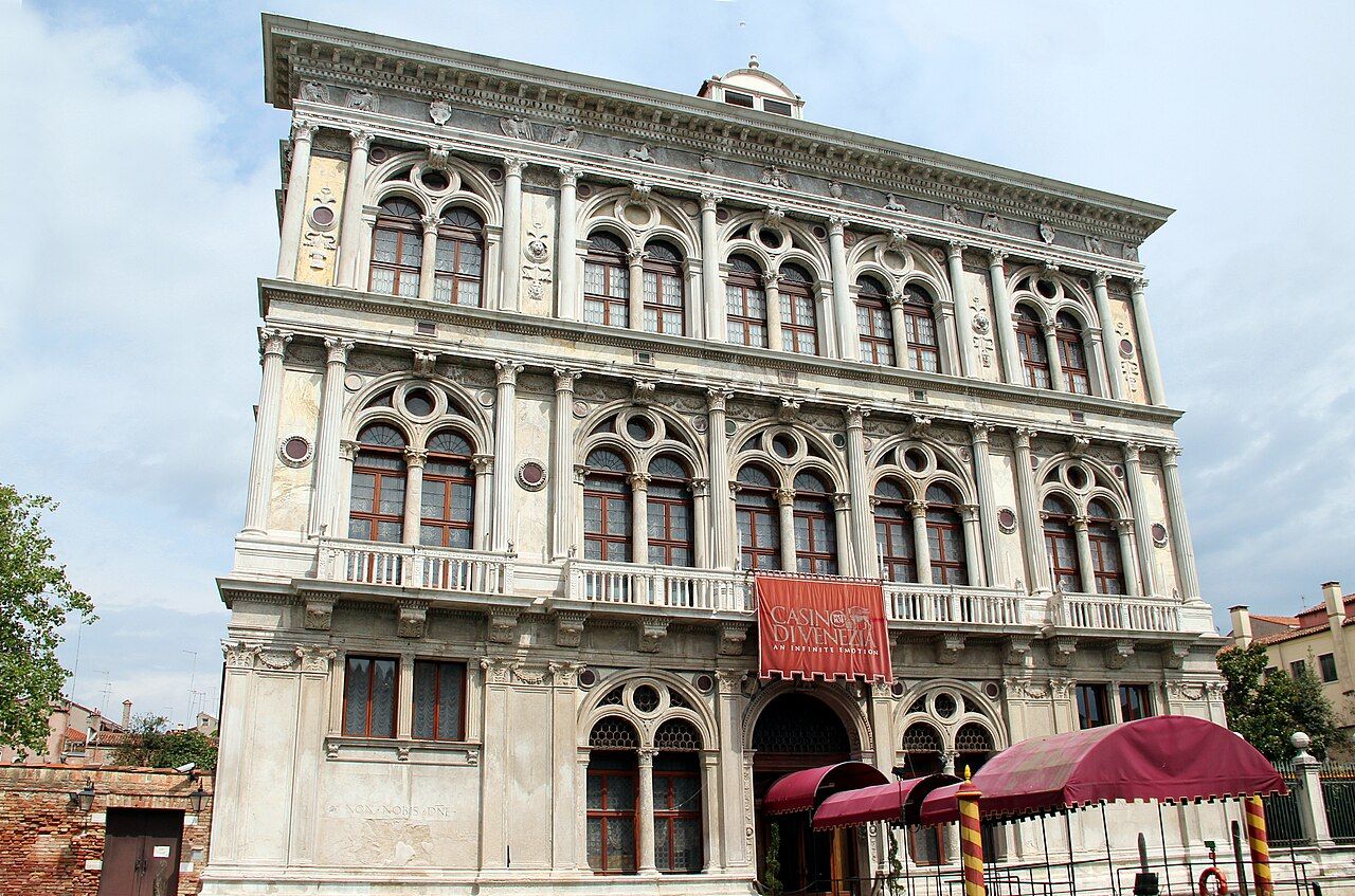 Ca' Vendramin Calergi on the Grand Canal, home of the Casinò di Venezia