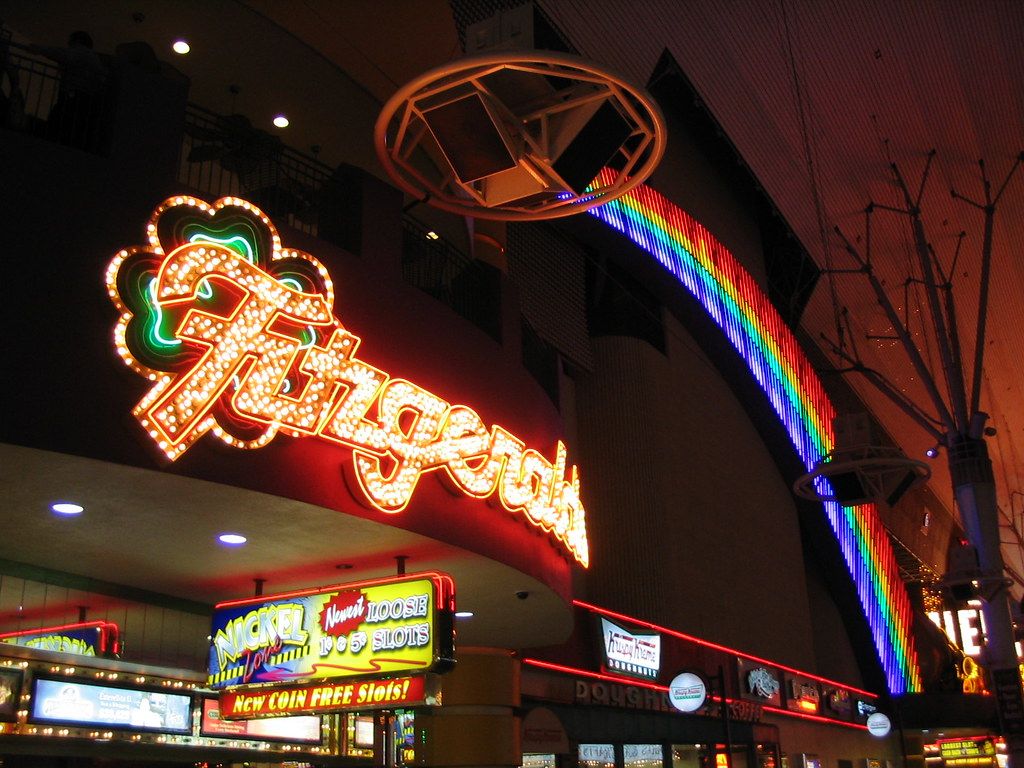 Neon signs on Fremont Street, Las Vegas